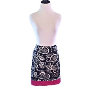 LOFT Paisley Skirt